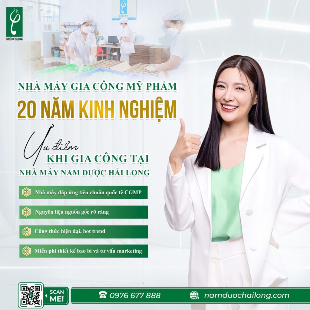 sản xuất dầu gội đạt chuẩn