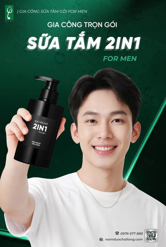 Chi phí gia công sữa tắm nam phụ thuộc vào công thức, nguyên liệu, bao bì, số lượng đặt hàng và dịch vụ kèm theo
