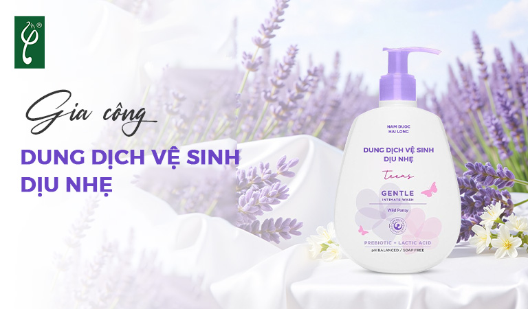 gia công dung dịch vệ sinh dịu nhẹ