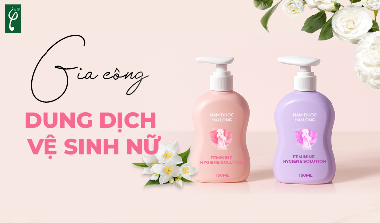 gia công dung dịch vệ sinh nữ