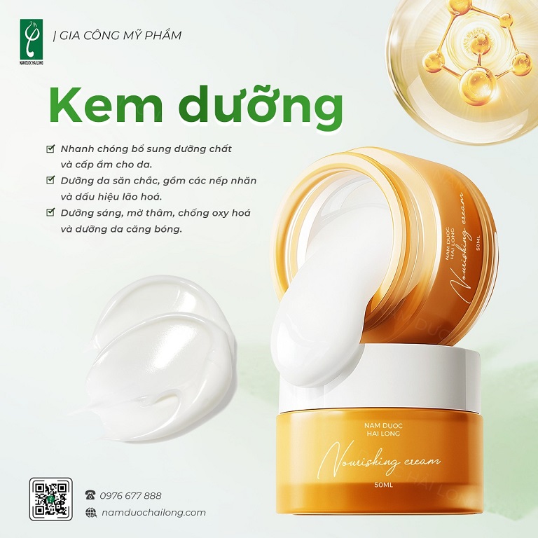 gia công kem dưỡng