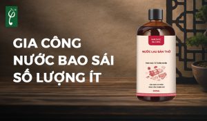 gia công nước bao sái số lượng ít