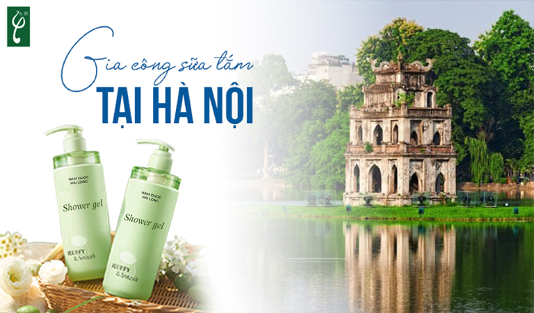 gia công sữa tắm tại Hà Nội