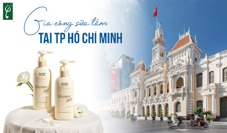 Gia công sữa tắm tại TP.HCM
