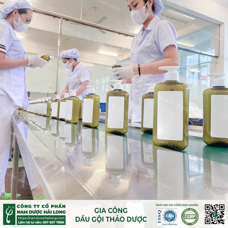 Nhà máy gia công dầu gội