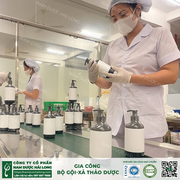Quy trình sản xuất tại nhà máy gia công mỹ phẩm chuẩn CGMP