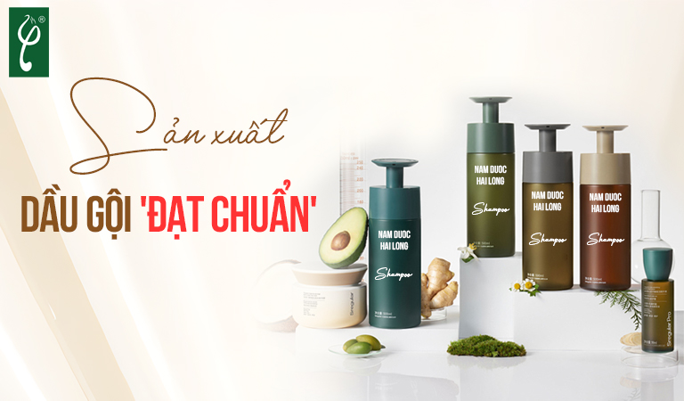 sản xuất dầu gội đạt chuẩn