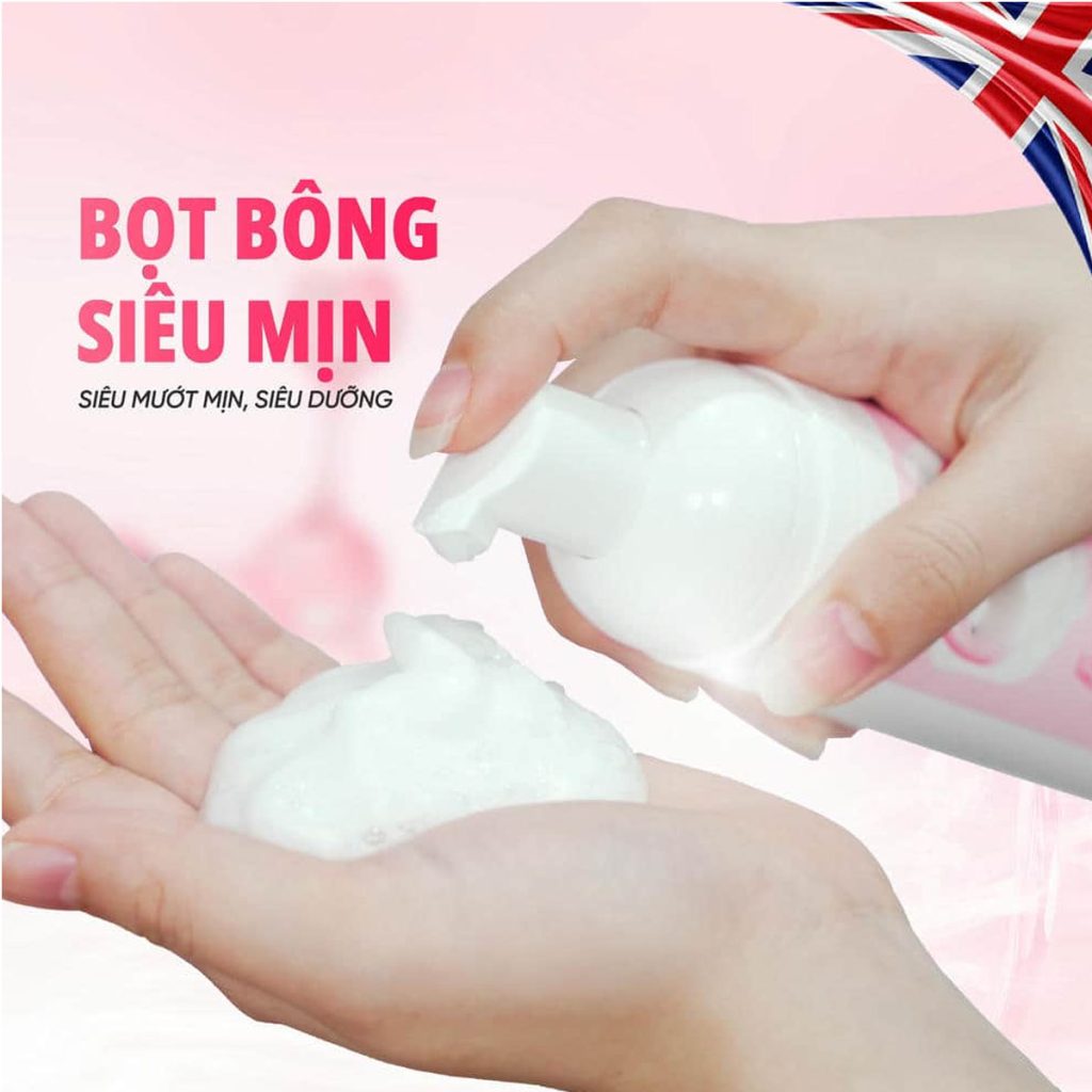 gia công dung dịch vệ sinh tạo bọt