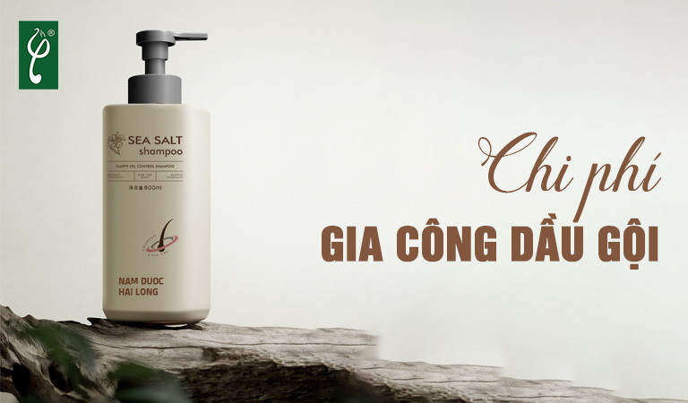 chi phí gia công dầu gội