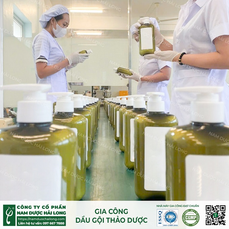 gia công dầu gội tại miền Nam