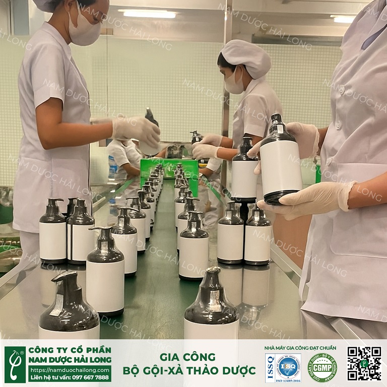 gia công dầu gội tại miền Trung