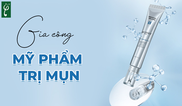 gia công mỹ phẩm trị mụn