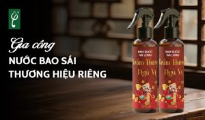gia công nước bao sái thương hiệu riêng