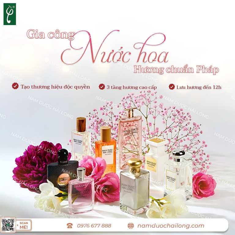 gia công nước hoa tại Việt Nam