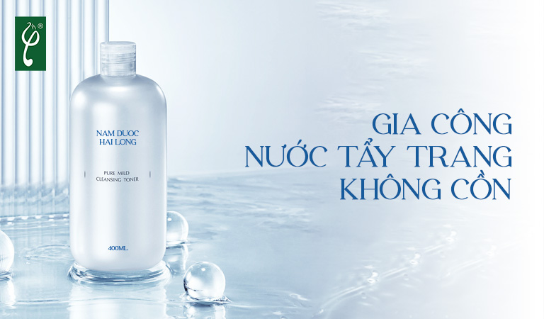 gia công nước tẩy trang không cồn