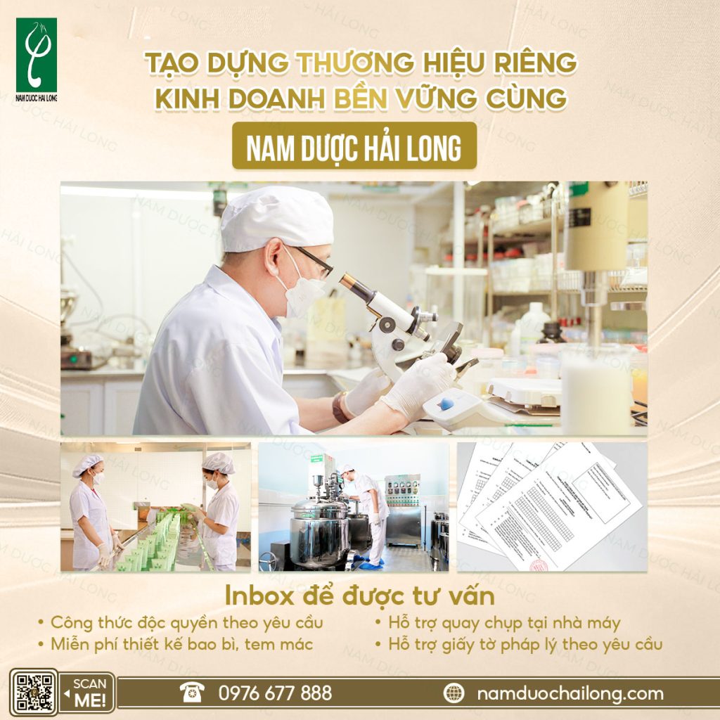 Gia công dầu gội tại Hà Nội