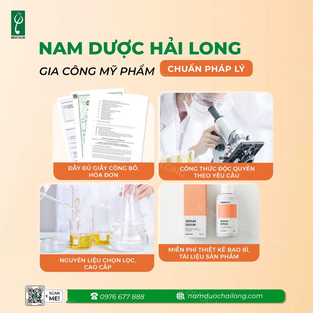 Gia công dung dịch vệ sinh chuẩn pháp lý