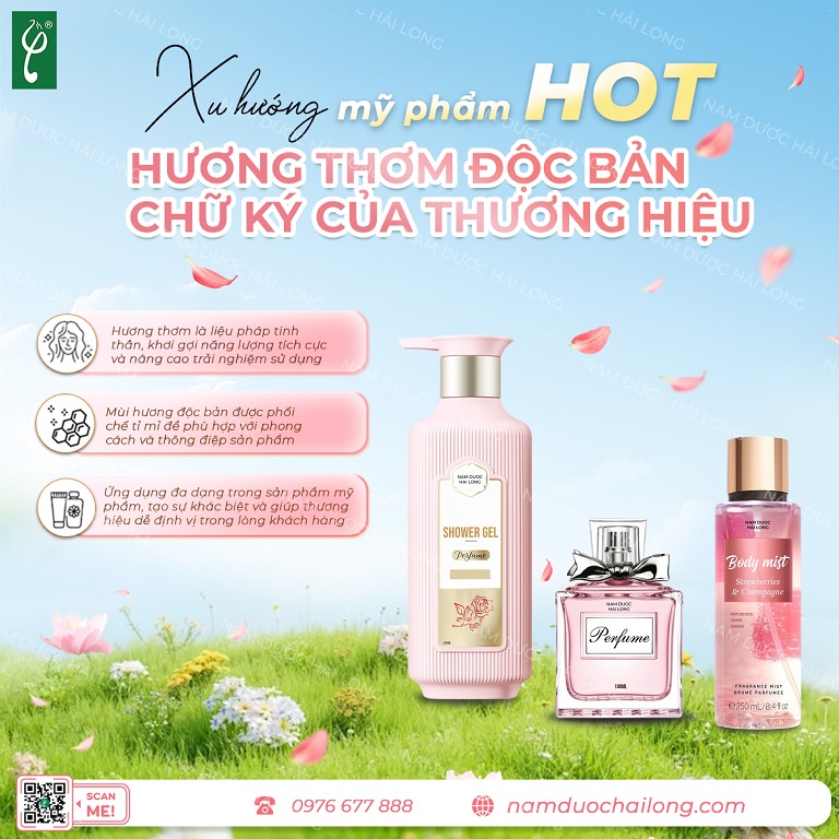 Thị trường nước hoa tại Việt Nam năng động và đầy tiềm năng