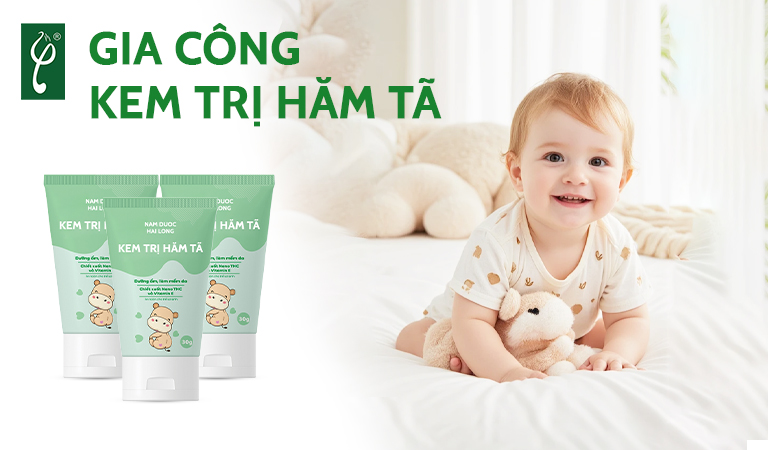gia công kem trị hăm tã