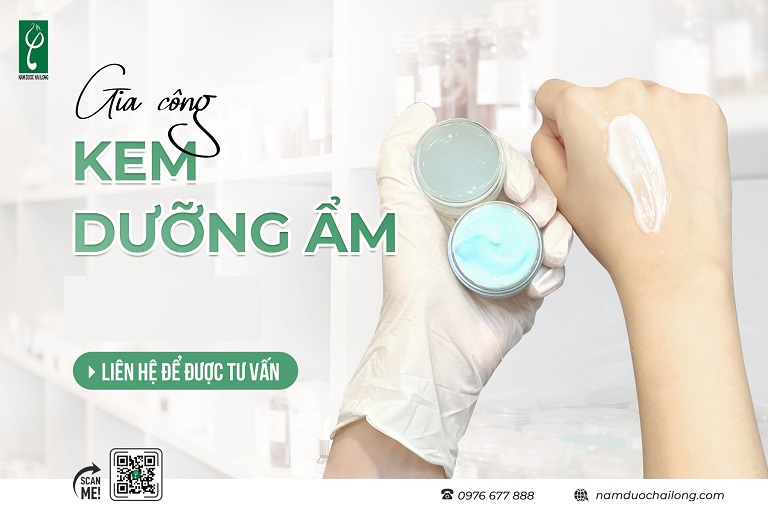 Nam Dược Hải Long gia công kem dưỡng đa năng chất lượng, giá tốt