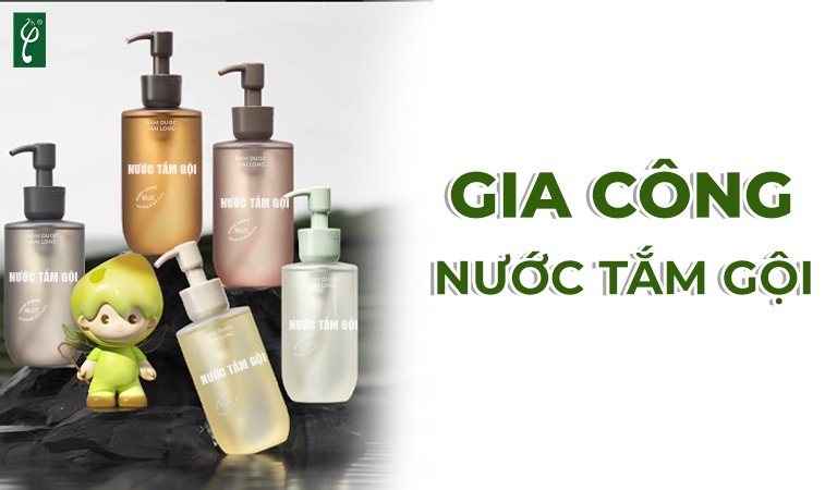 gia công nước tắm gội