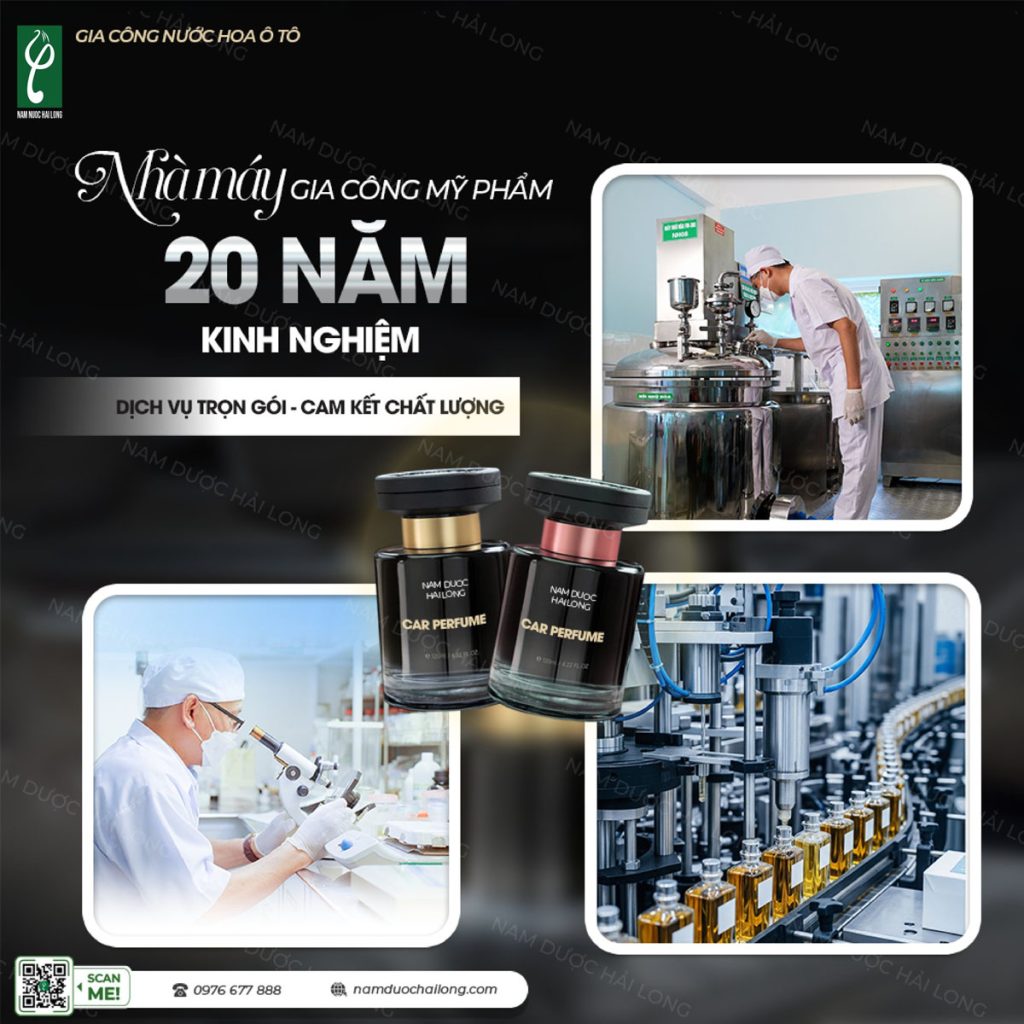 Gia công nước hoa ô tô trọn gói