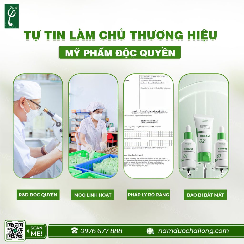 gia công sữa tắm trị nấm