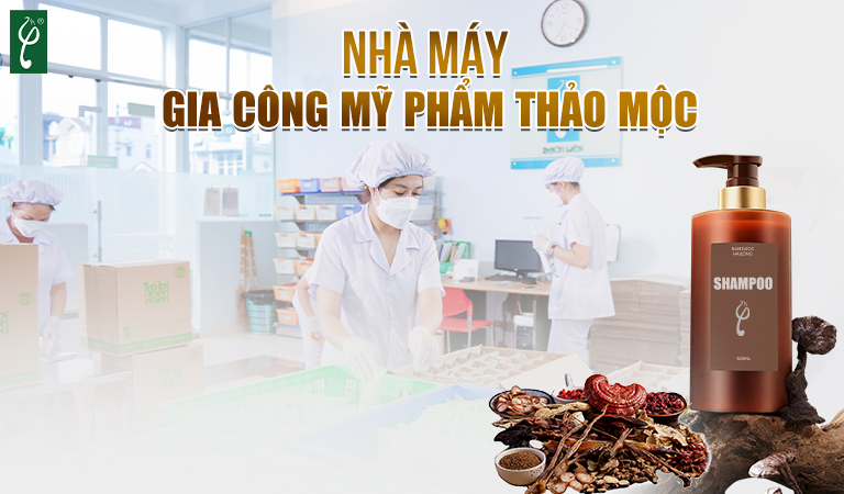 Nhà máy gia công mỹ phẩm thảo mộc