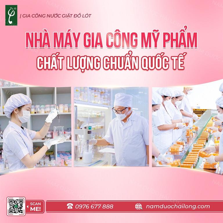 Nhà máy sản xuất mỹ phẩm chuẩn quốc tế