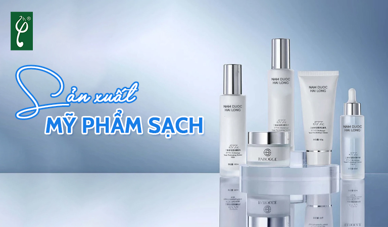 Sản xuất mỹ phẩm sạch