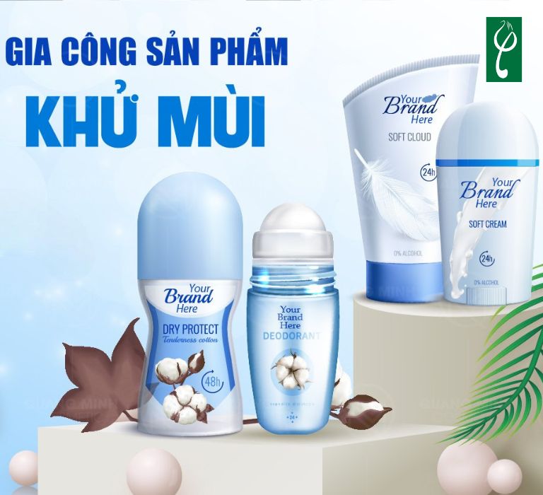 Gia công lăn khử mùi không gây thâm