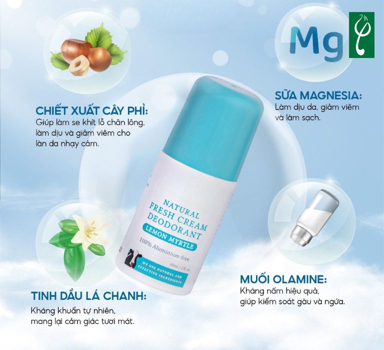 Gia công lăn khử mùi không paraben