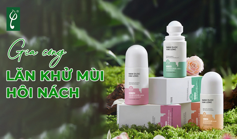 gia công lăn khử mùi hôi nách