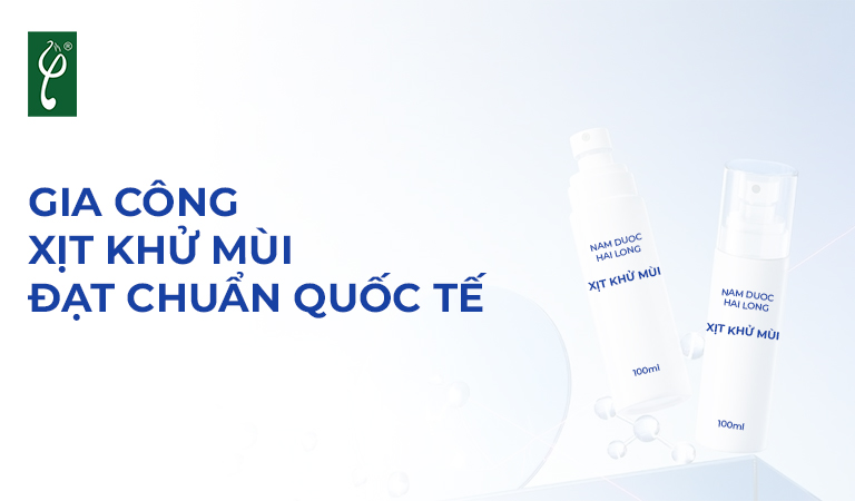 gia công xịt khử mùi đạt chuẩn quốc tế