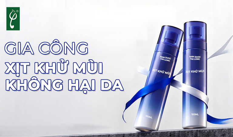 gia công xịt khử mùi không hại da