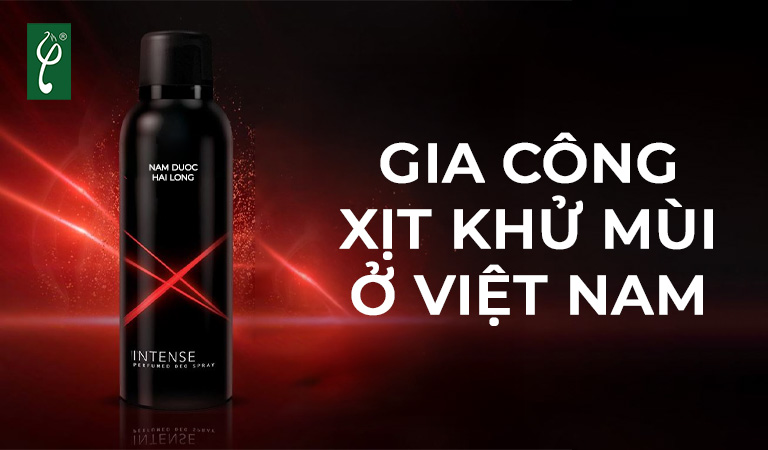 gia công xịt khử mùi ở Việt Nam