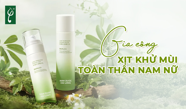 Gia công xịt khử mùi toàn thân nam nữ