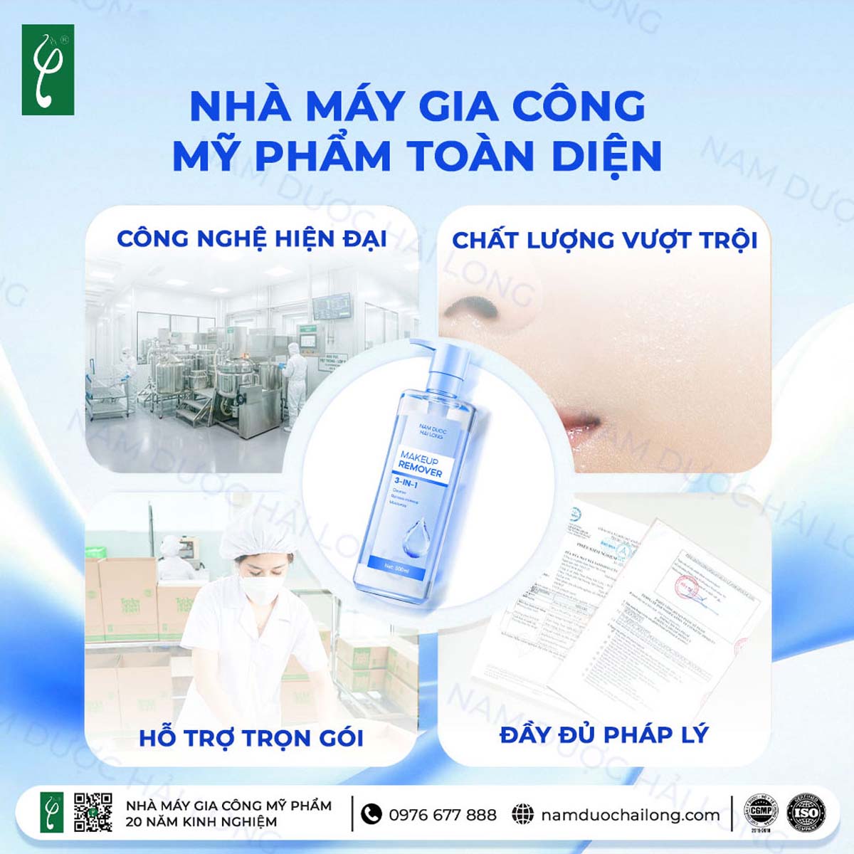 gia công lăn khử mùi dịu nhẹ