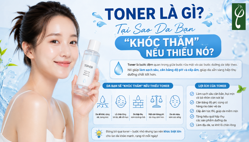 cách dùng toner