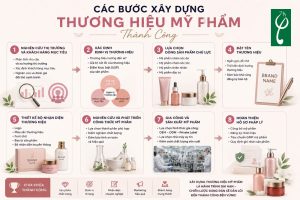 Các Bước Xây Dựng Thương Hiệu Mỹ Phẩm Thành Công