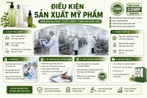 Điều Kiện Sản Xuất Mỹ Phẩm