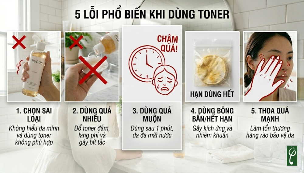 Dùng toner có cần rửa lại không