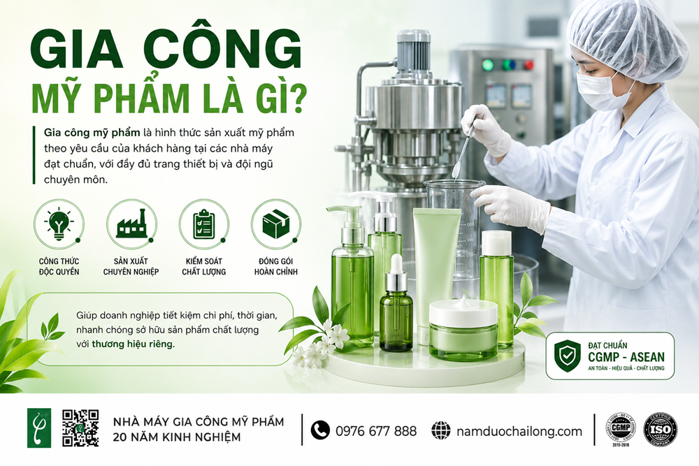 Gia Công Mỹ Phẩm Là Gì
