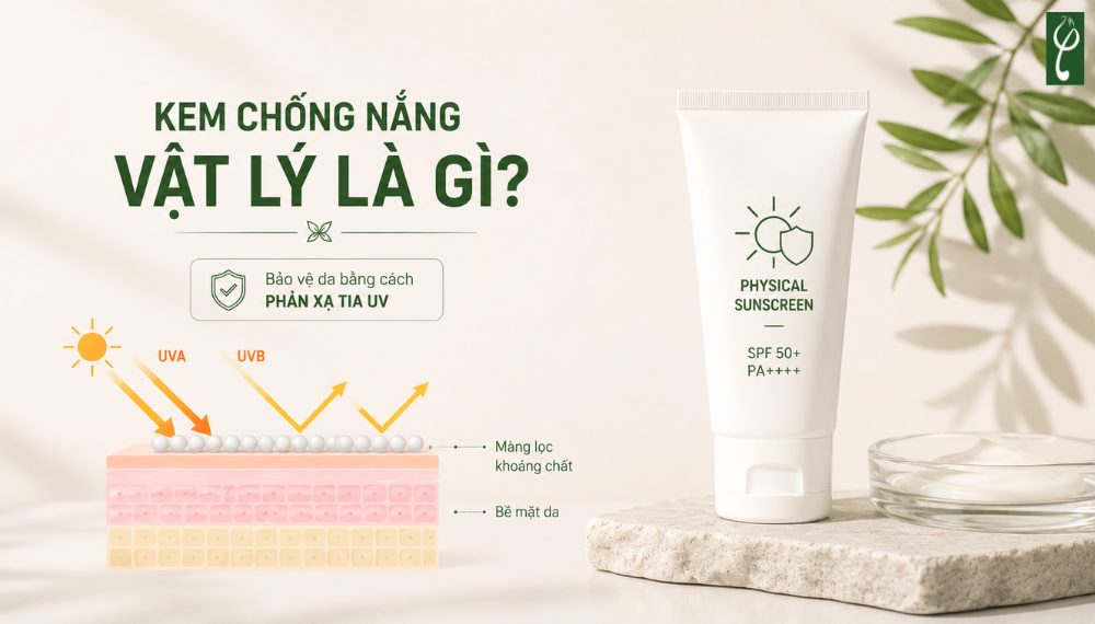 Kem Chống Nắng Vật Lý Là Gì? Giải Thích Để Bạn Chọn Đúng Kem Chống Nắng Vật Lý Là Gì
