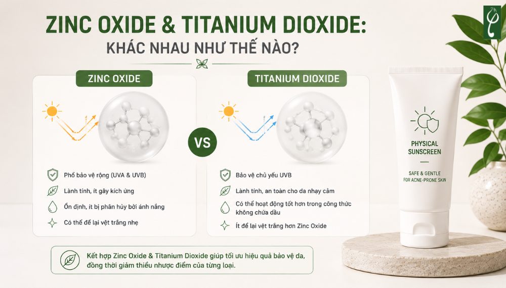 Kem Chống Nắng Vật Lý Là Gì? Giải Thích Để Bạn Chọn Đúng Kem Chống Nắng Vật Lý Là Gì