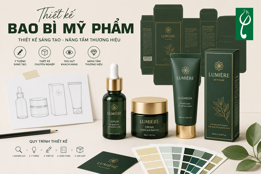 Tầm Quan Trọng Của Thiết Kế Bao Bì Mỹ Phẩm Thiết Kế Bao Bì Mỹ Phẩm