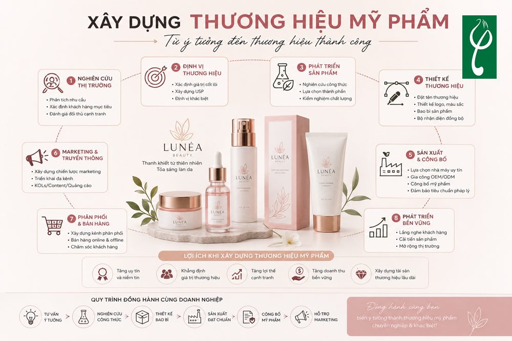 Xây Dựng Thương Hiệu Mỹ Phẩm
