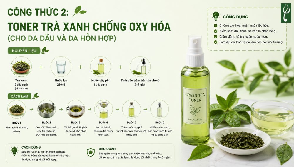 Cách Làm Toner Tại Nhà - Công Thức Thực Tế Và Điều Cần Biết cách làm toner