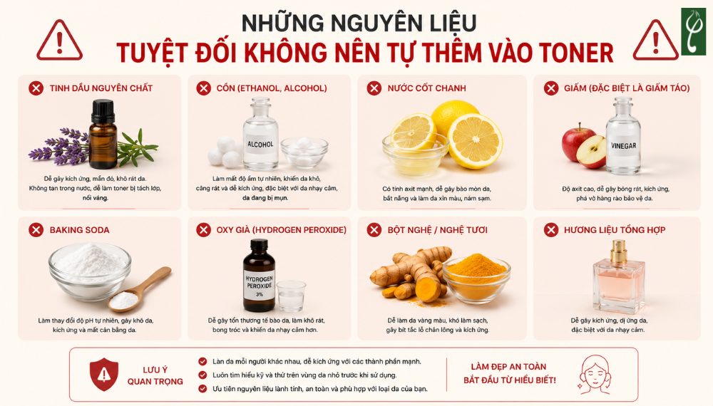 Cách Làm Toner Tại Nhà - Công Thức Thực Tế Và Điều Cần Biết cách làm toner