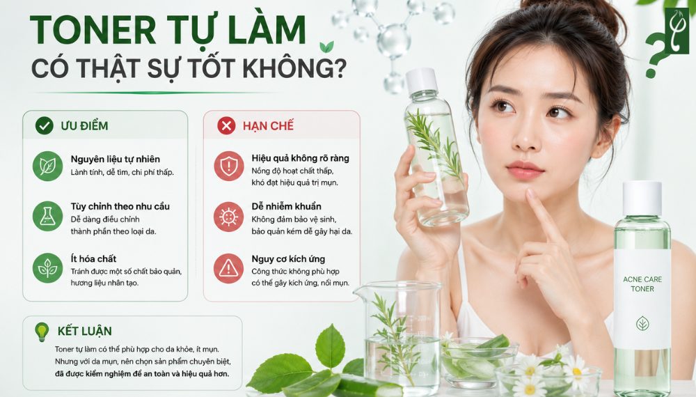 Cách Làm Toner Tại Nhà - Công Thức Thực Tế Và Điều Cần Biết cách làm toner